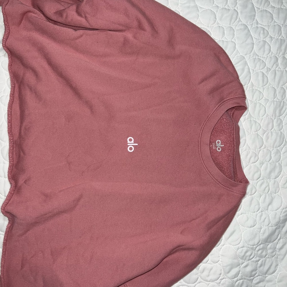 Alo crop sweatshirt